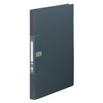（業務用セット） テージー レターファイル A4判タテ型（背幅18mm） FL-340-01 ブラック 1冊入 【×10セット】