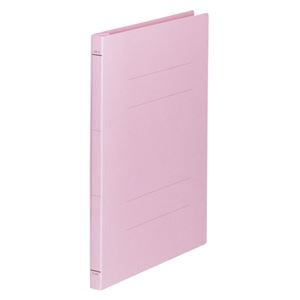 （業務用セット） FAMS フラットファイル A4S A4判タテ型（背幅18mm） 10冊入 210041 ピンク 【×5セット】