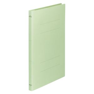（業務用セット） FAMS フラットファイル A4S A4判タテ型（背幅18mm） 10冊入 210042 グリーン 【×5セット】