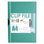 （業務用セット） ビュートンジャパン クリップファイル A4判タテ型 BCF-A4-GN グリーン 1冊入 【×20セット】