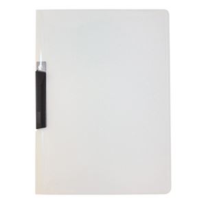 （業務用セット） クリップインファイル A4判タテ型 SSS-105-60 ブラック 1冊入 【×20セット】