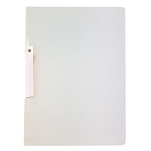 （業務用セット） クリップインファイル A4判タテ型 SSS-105-70 ホワイト 1冊入 【×20セット】