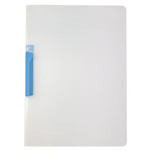 （業務用セット） クリップインファイル A4判タテ型 SSS-105-13 スカイブルー 1冊入 【×20セット】