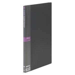 （業務用セット） テージー マイホルダー A4判タテ型（10ポケット） M-1441-11 ダークグレー 1冊入 【×10セット】