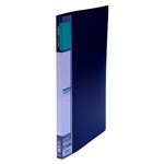 （業務用セット） u green クリヤーファイルA4 リーズナブル A4判タテ型（20ポケット） CR-CFL20-B 黒 1冊入 【×10セット】