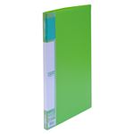 （業務用セット） u green クリヤーファイルA4 リーズナブル A4判タテ型（20ポケット） CR-CFL20-G 緑 1冊入 【×10セット】