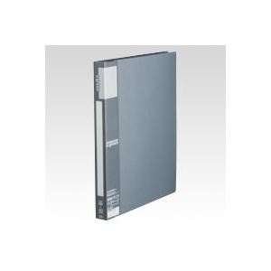 （業務用セット） u green クリヤーファイルA4 A4判タテ型（40ポケット） CR-CFR40-SL シルバー 1冊入 【×6セット】