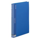 （業務用セット） ビュートンジャパン クリヤーブック A4判タテ型（40ポケット） BCB-A4-40B ブルー 1冊入 【×5セット】