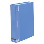 （業務用セット） ビュートンジャパン クリヤーブック A4判タテ型（100ポケット） BCB-A4-100B ブルー 1冊入 【×2セット】