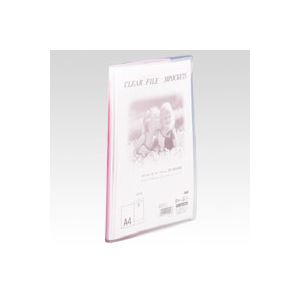 （業務用セット） テージー マイホルダー 透明ポケット式 A4判タテ型（30ポケット） M-203-17 クリア 1冊入 【×10セット】