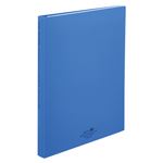 （業務用セット） リヒトラブ AQUA DROPs クリヤーブック〈ポケット交換タイプ〉 A4判タテ型（30ポケット）・30穴 N-5016-8 青 1冊入 【×3セット】