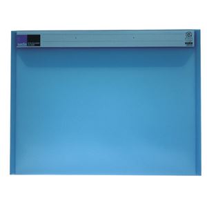 （業務用セット） シスフォルダー A4判ヨコ型 SYF-151-10 青 1枚入 【×10セット】