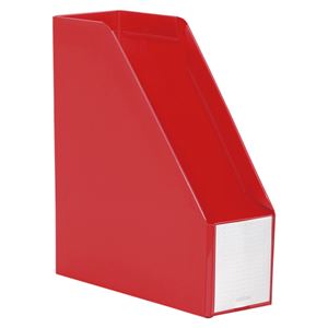 （業務用セット） アドワン ボックスファイル A4判タテ型（収納幅96mm） AD-2650-20 レッド 1個入 【×5セット】