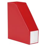 （業務用セット） アドワン ボックスファイル A4判タテ型（収納幅96mm） AD-2650-20 レッド 1個入 【×5セット】