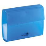 （業務用セット） リヒトラブ AQUA DROPs ポイントカードホルダー 40枚用 A-5013-8 青 1冊入 【×3セット】