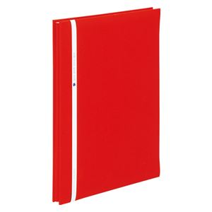 （業務用セット） フリーアルバム A4判タテ型 XP-2501-24 ファイアーレッド 1冊入 【×2セット】