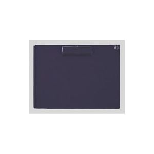 （業務用セット） リヒトラブ クリップボード ABS製 A4判ヨコ型 A-987U-24 ブラック 1枚入 【×5セット】