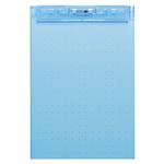 （業務用セット） リヒトラブ AQUA DROPs 超薄型クリップボード A4判タテ型 A-5067-8 青 1枚入 【×5セット】