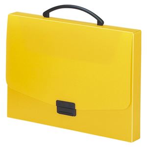 （業務用セット） リヒトラブ AQUA DROPs バッグ A4判 キャリングケース A-5005-5 黄 1冊入 【×3セット】