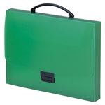 （業務用セット） リヒトラブ AQUA DROPs バッグ A4判 キャリングケース A-5005-7 緑 1冊入 【×3セット】