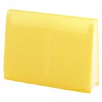 （業務用セット） リヒトラブ AQUA DROPs エクスパンディングファイル A4判7ポケット A-5050-5 黄 1冊入 【×3セット】