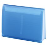 （業務用セット） リヒトラブ AQUA DROPs エクスパンディングファイル A4判7ポケット A-5050-8 青 1冊入 【×3セット】