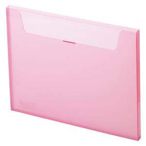 （業務用セット） キャリーファイル A4判 MV-515F-21 ピンク 1冊入 【×5セット】