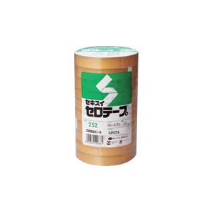 （業務用セット） セキスイ セキスイセロテープ[R] No.252 （大巻）巻芯径76mm・長70m巻 C252X14 10巻入 【×2セット】
