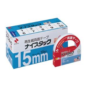 （業務用セット） ニチバン ナイスタック[R] ブンボックス[TM] 業務用 NWBB-15 10巻入 【×2セット】