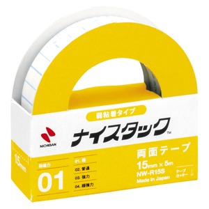 （業務用セット） ニチバン ナイスタック[R] リムカ[R] 弱粘着仮止め用 NW-R15S 1巻入 【×10セット】