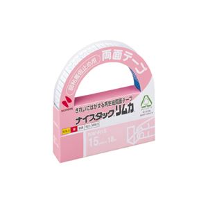 （業務用セット） ニチバン ナイスタック[R] リムカ[R] 弱粘着仮止め用 NW-R15 1巻入 【×5セット】