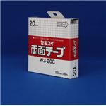 （業務用セット） セキスイ 両面テープカッター付 W57HX3C 1巻入 【×10セット】