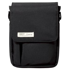 （業務用セット） リヒトラブ SMART FIT キャリングポーチ A6サイズ A-7574-24 ブラック 1個入 【×2セット】