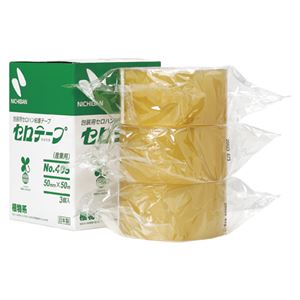 （業務用セット） ニチバン セロテープ[R] 405（大巻）巻芯径76mm CT405-50 3巻入 【×2セット】