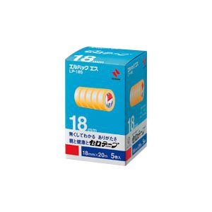 （業務用セット） ニチバン セロテープ[R] お得用包装 エルパック[R] エス （小巻）巻芯径25mm LP-18S 5巻入 【×3セット】