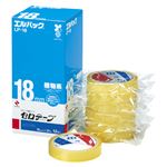 （業務用セット） ニチバン セロテープ[R] お得用包装 エルパック[R] （大巻）巻芯径76mm LP-18 12巻入 【×2セット】