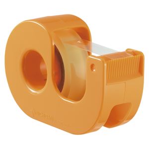 （業務用セット） ニチバン セロテープ[R]小巻カッターつき 巻芯径25mm CT-12DRO オレンジ 1個入 【×30セット】