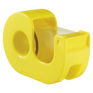 （業務用セット） ニチバン セロテープ[R]小巻カッターつき 巻芯径25mm CT-15DRY イエロー 1個入 【×30セット】