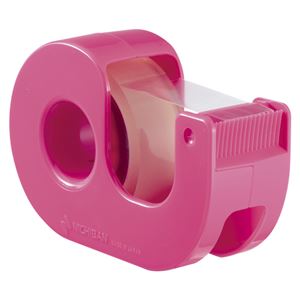 （業務用セット） ニチバン セロテープ[R]小巻カッターつき 巻芯径25mm CT-15DRP ピンク 1個入 【×30セット】
