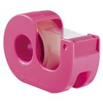 （業務用セット） ニチバン セロテープ[R]小巻カッターつき 巻芯径25mm CT-15DRP ピンク 1個入 【×30セット】