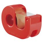 （業務用セット） ニチバン セロテープ[R]小巻カッターつき 巻芯径25mm CT-18DRR レッド 1個入 【×20セット】