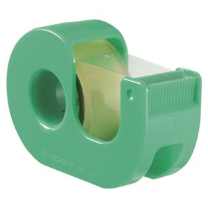 （業務用セット） ニチバン セロテープ[R]小巻カッターつき 巻芯径25mm CT-18DRG グリーン 1個入 【×30セット】
