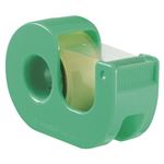 （業務用セット） ニチバン セロテープ[R]小巻カッターつき 巻芯径25mm CT-18DRG グリーン 1個入 【×30セット】