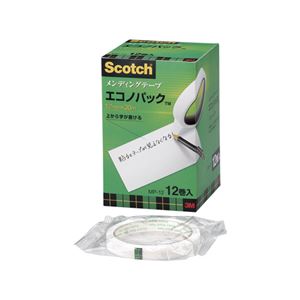 （業務用セット） 住友スリーエム スコッチ[R]メンディングテープ エコノパック[TM]製品 （大巻）巻芯径76mm MP-12 12巻入 【×2セット】
