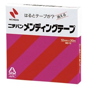 （業務用セット） ニチバン メンディングテープ （大巻）巻芯径76mm MD-12 1巻入 【×5セット】
