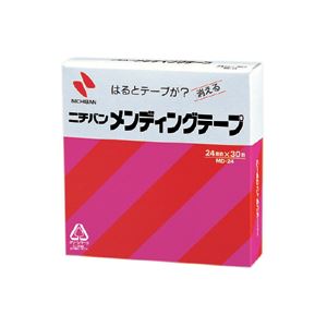 （業務用セット） ニチバン メンディングテープ （大巻）巻芯径76mm MD-24 1巻入 【×5セット】
