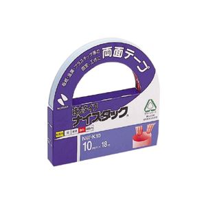 （業務用セット） ニチバン ナイスタック[R] 強力タイプ NW-K10 1巻入 【×10セット】