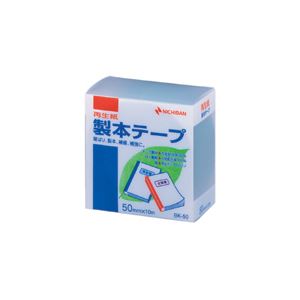 （業務用セット） ニチバン 製本テープ〈再生紙〉 50mm幅 BK-503 緑 1巻入 【×3セット】