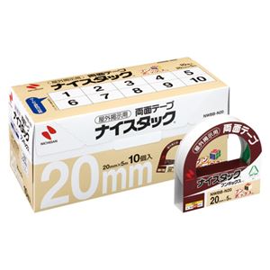 （業務用セット） ニチバン ナイスタック[R] 屋外掲示用 ブンボックス[TM] NWBB-N20 10巻入 【×2セット】