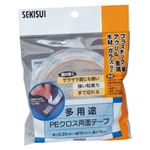 （業務用セット） セキスイ 多用途PEクロス両面テープ WPECX12 1巻入 【×10セット】